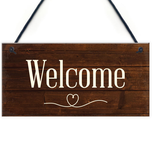 Welcome Hanging Sign For Your Home Novelty Home Bar New Home