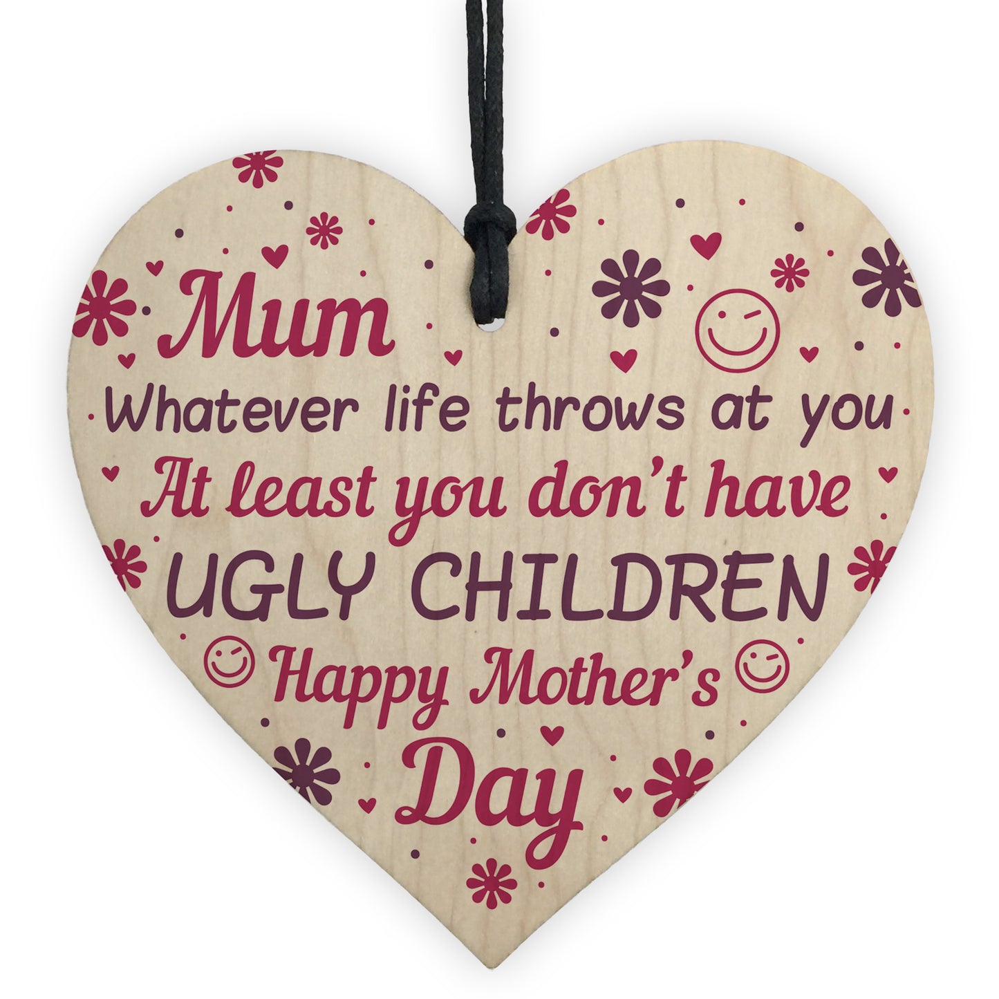 HAPPY MOTHERS DAY CARD Mothers Day Gift FUNNY MUM MOTHER