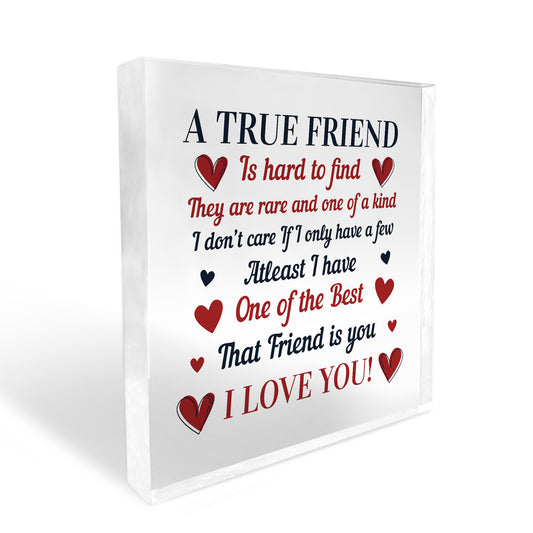 Best Friend Plaque Gift for a Friend Best Friend Gift For BFF