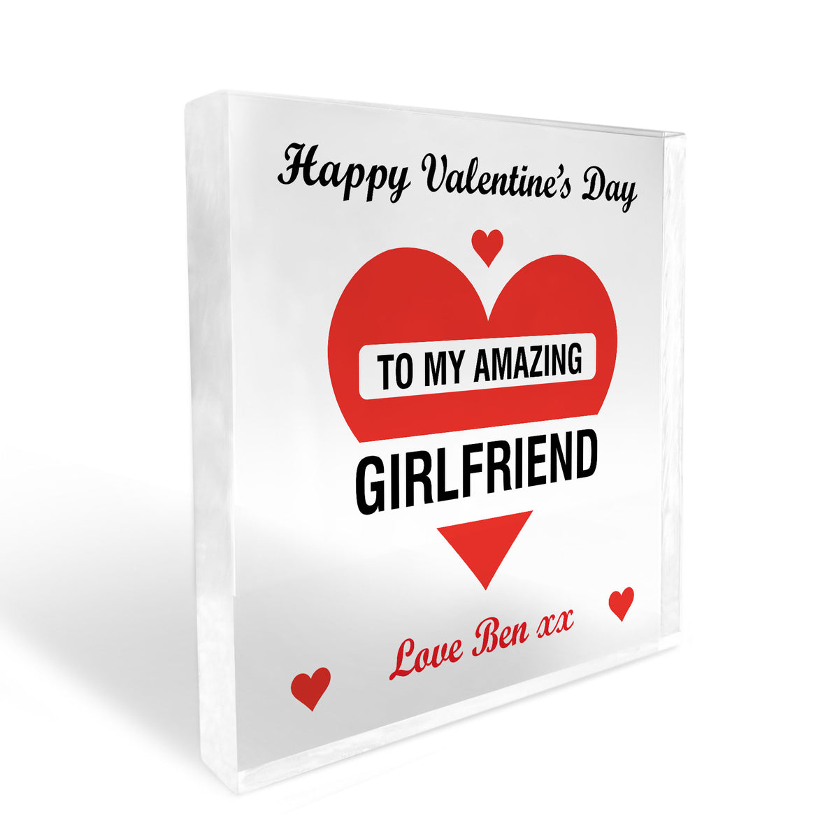 Valentines Gift For Girlfriend Personalised Amazing Girlfriend