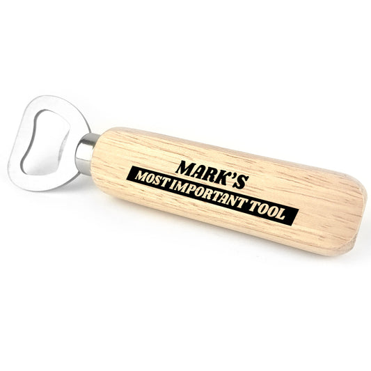 PERSONALISED Bottle Opener Birthday Gift Uncle Son Dad Funny