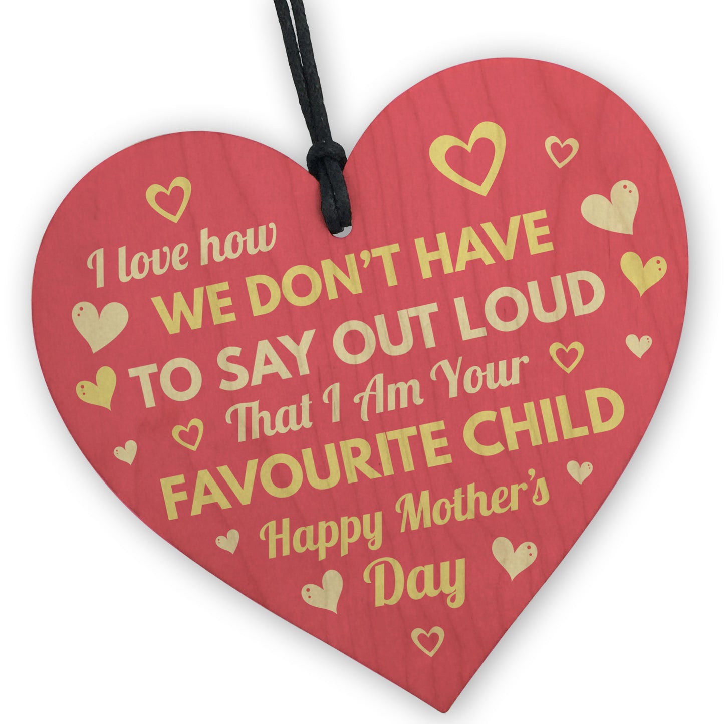 Funny Mothers Day Gift For Mum Novelty Gift From Favourite Child