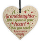 Granddaughter Plaque Keepsake Birthday Christmas Gift From Nan