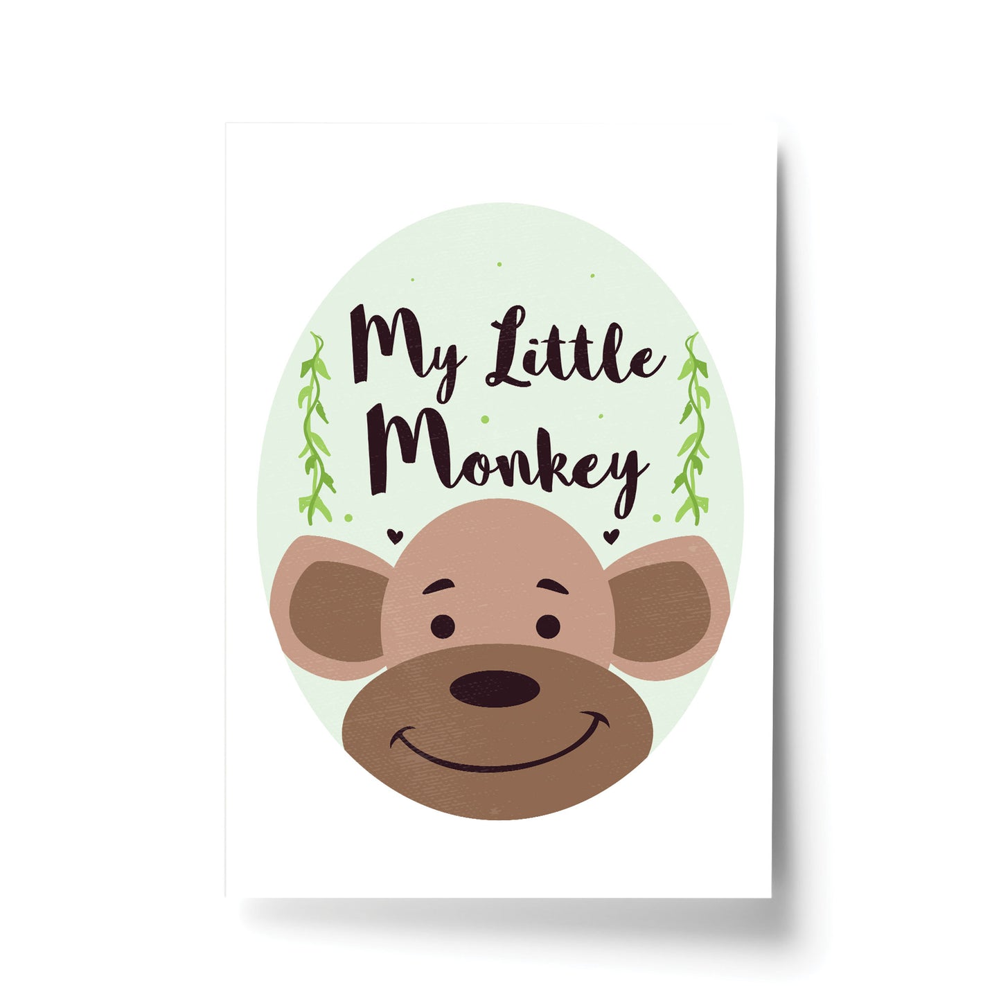 Cute Animal Prints For Nursery Monkey Picture Nursery Wall Art