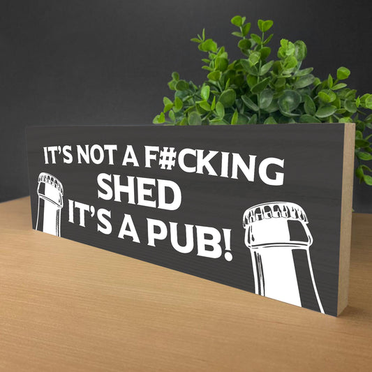 Funny Wooden Bar Sign For Home Bar Novelty Alchol Sign Pub