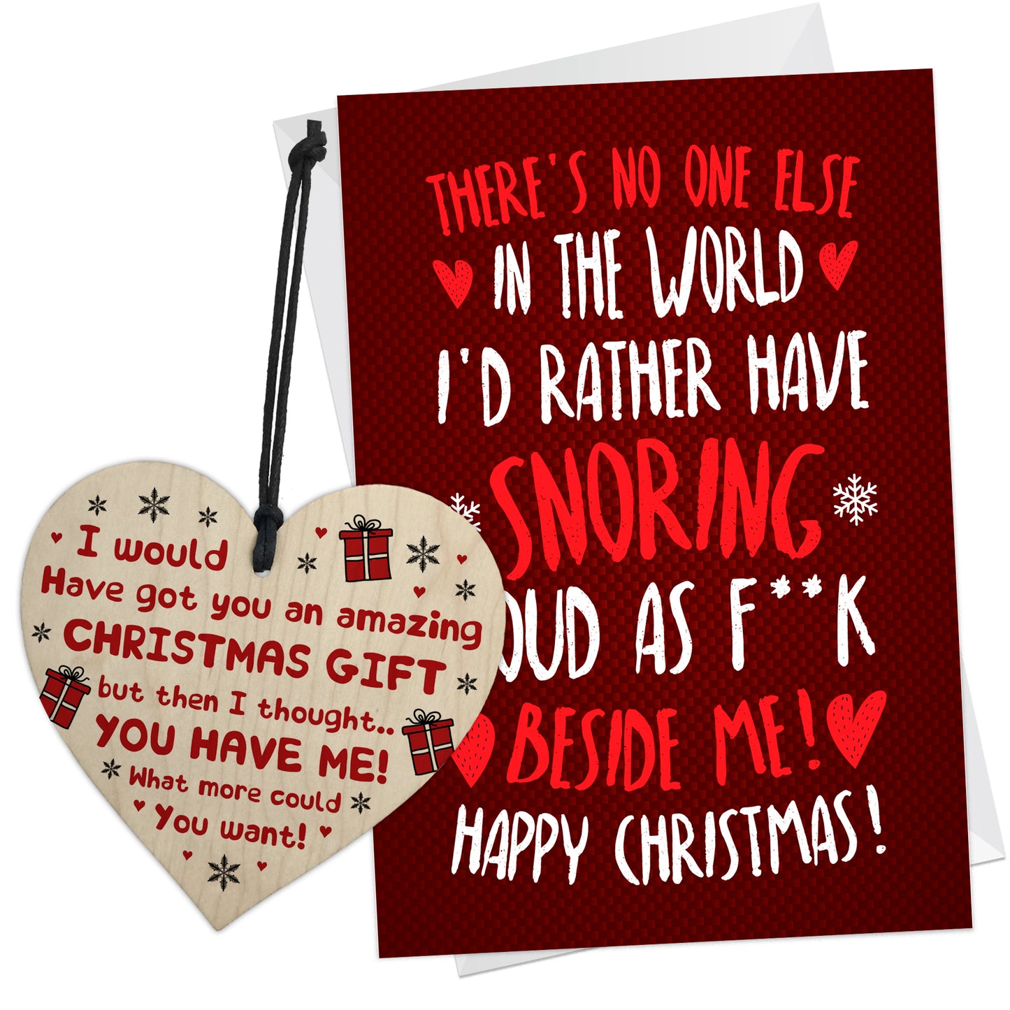 Christmas Card Funny Boyfriend Husband Card For Girlfriend Wife
