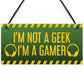 Funny Gaming Sign For Son Dad Brother Gaming Room Decor