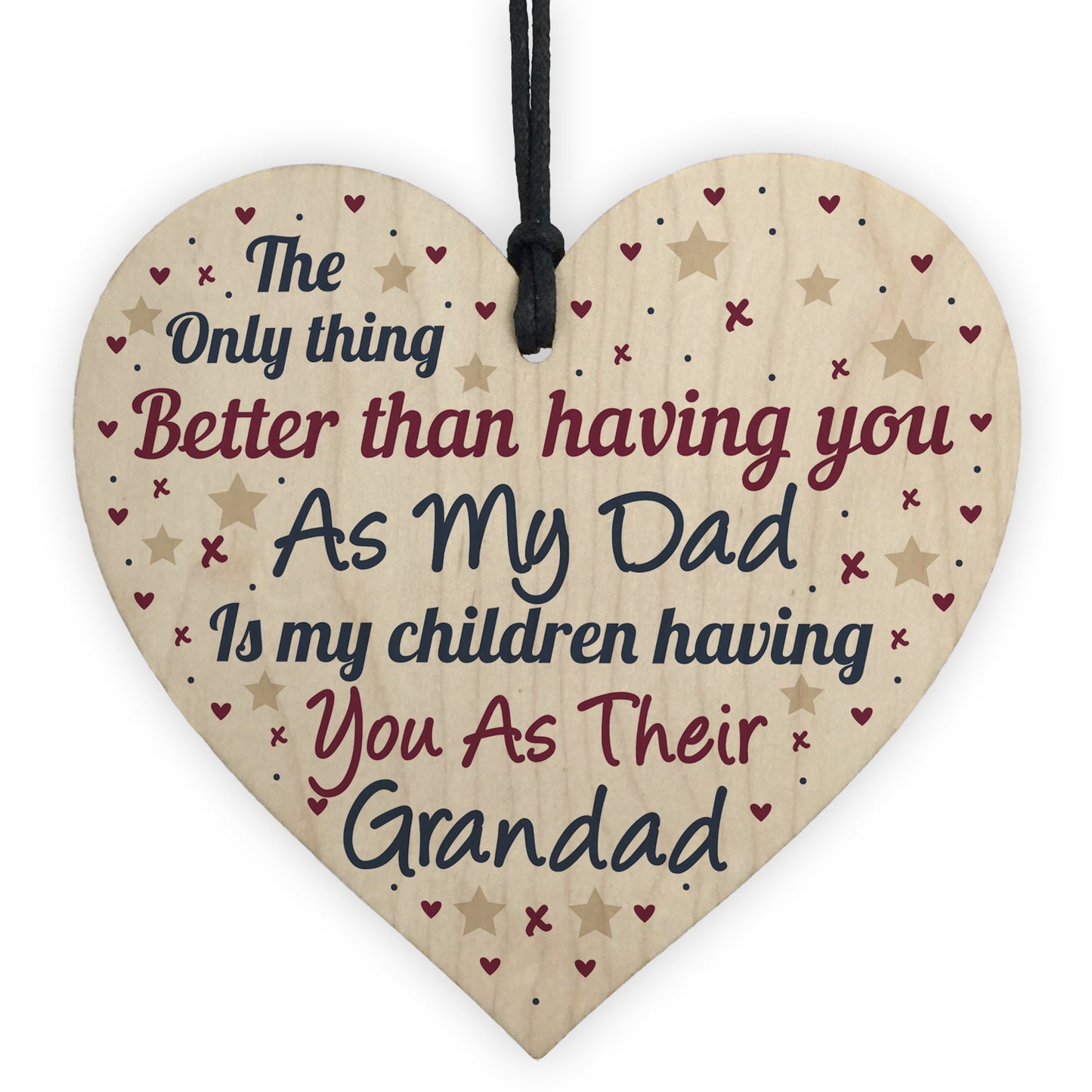 Father's Day Gift For Dad Grandad Gift From Granddaughter Sign