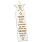 Teaching Assistant TA Teacher Wooden Bookmark Leaving School