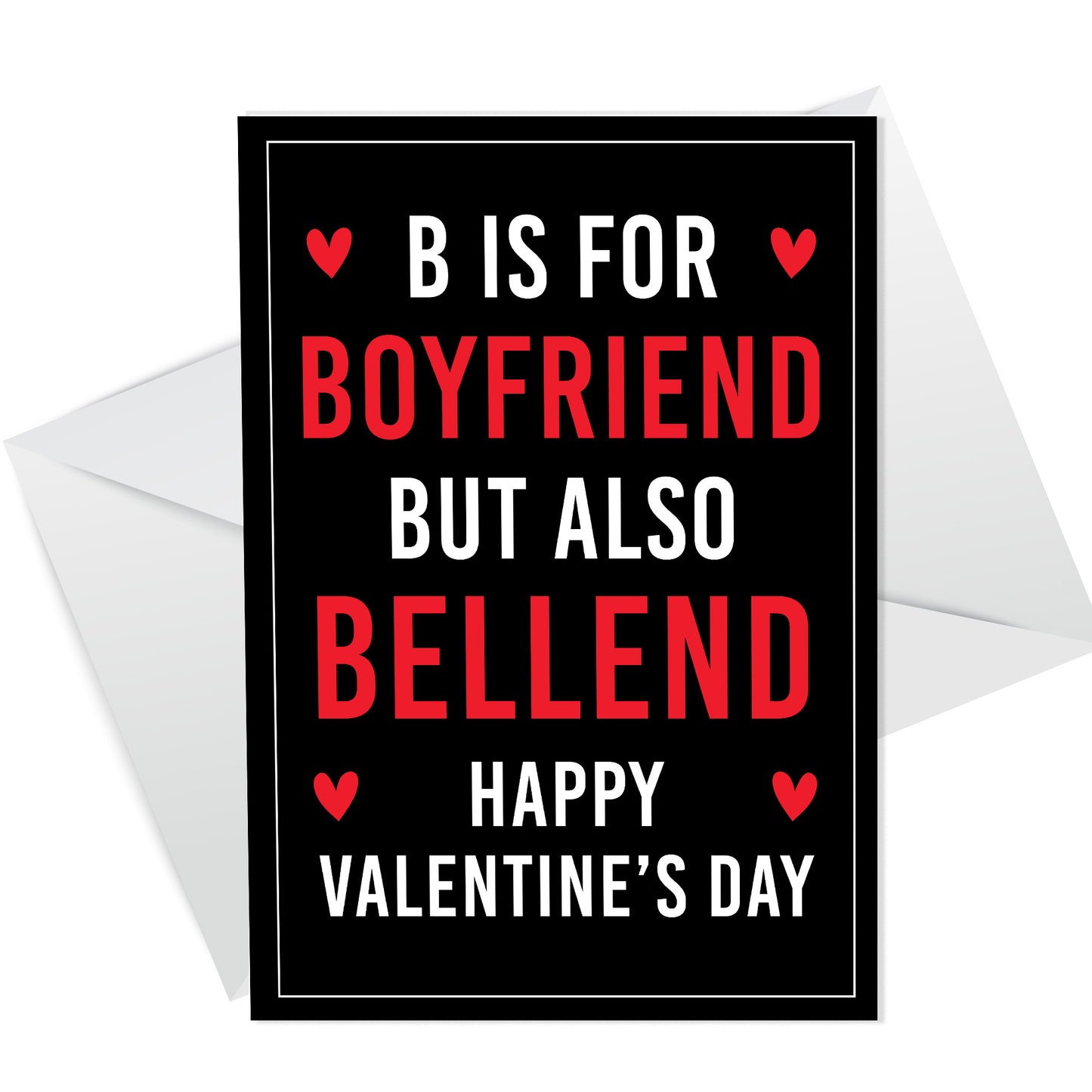Funny Valentines Day Card For Boyfriend Funny Joke Humour Card