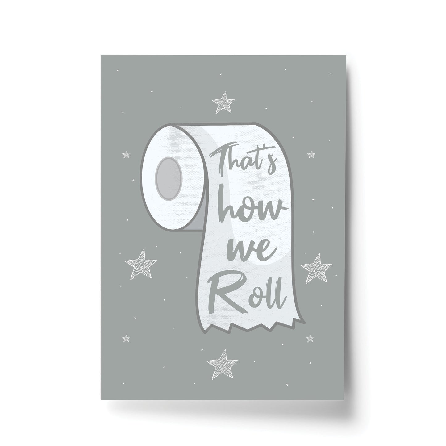 Home Decor Print Bathroom Print Funny Toilet Loo Sign Decor