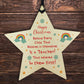 Thank You Gift For Teacher Wooden Star Christmas Gift From Child