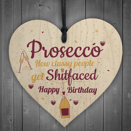 Prosecco Funny Happy Birthday Heart Boyfriend Girlfriend Friend