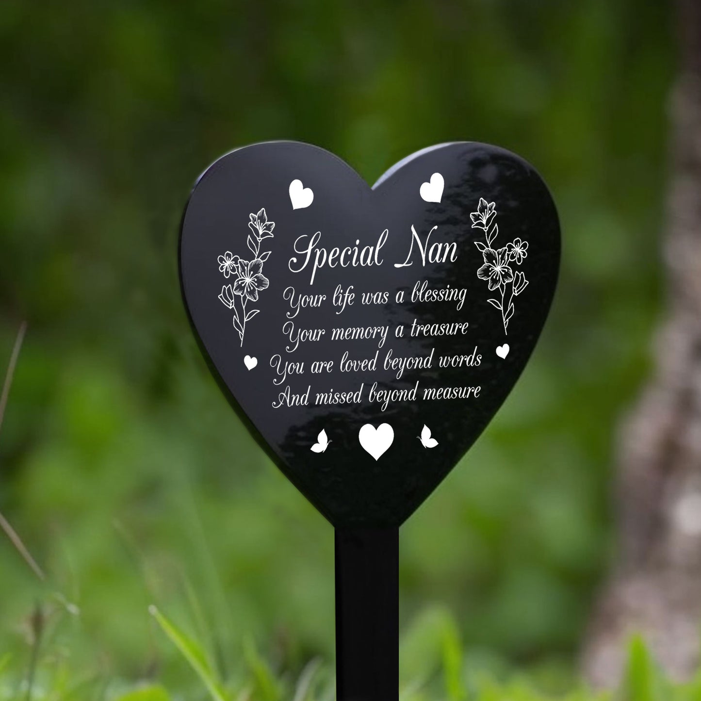 Special Nan Remembrance Graveside Plaque Graveside Memorial