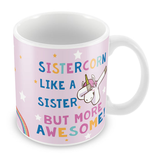 Sister Gift SISTERCORN Mug Unicorn Gift For Sister Birthday Gift