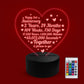 2nd Wedding Anniversary Gifts for Her Him NEON LED Lamp Night