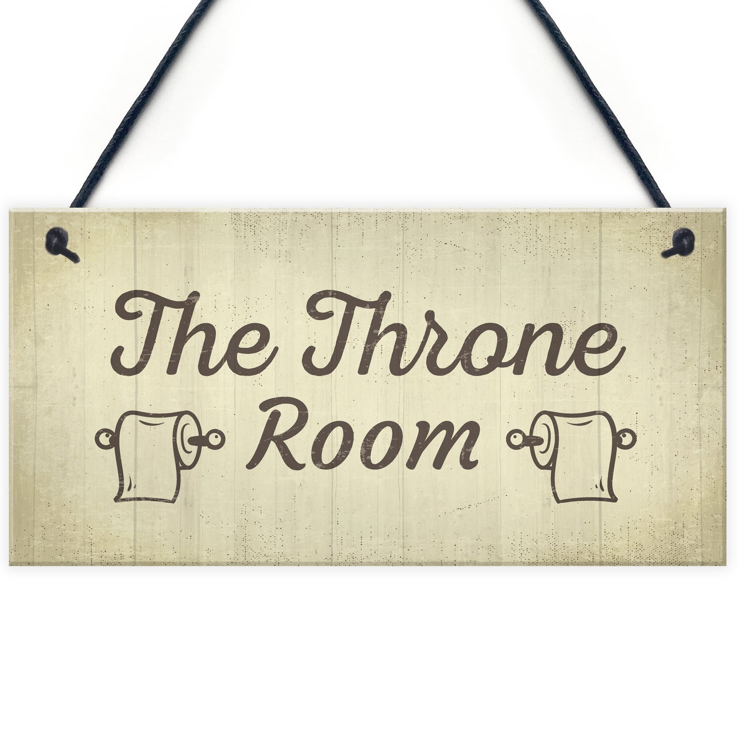 The Throne Room Toilet Bathroom Plaque Shabby Chic Ladies Gents