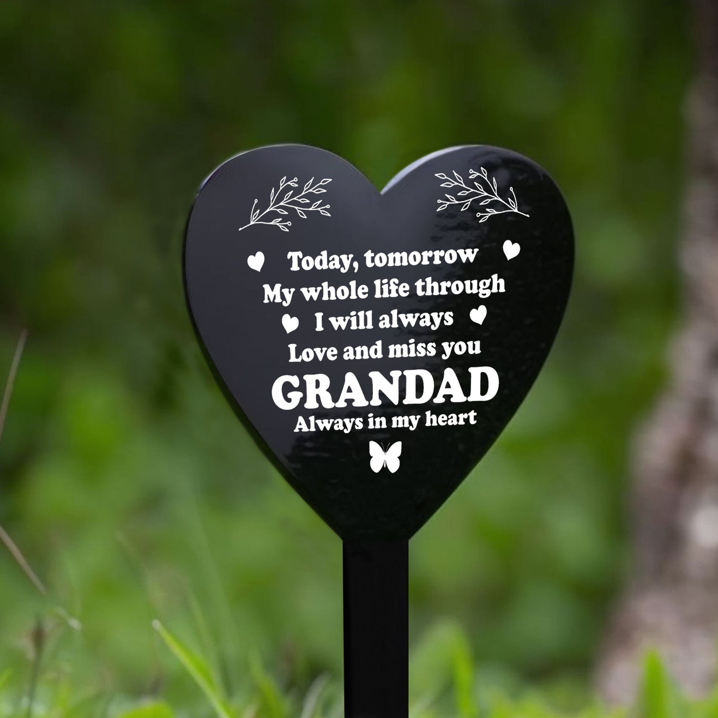Grandad Memorial Plaque Graveside Memorial Decorations