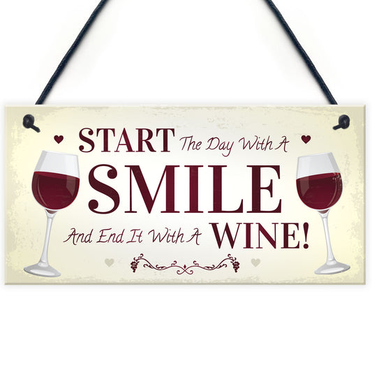 Funny Wine Gift Kitchen Bar Plaque Wine Lover Gift Alcohol Gift