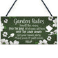 Garden Sign Outdoor Novelty Plaque SummerHouse Garden Shed Gift