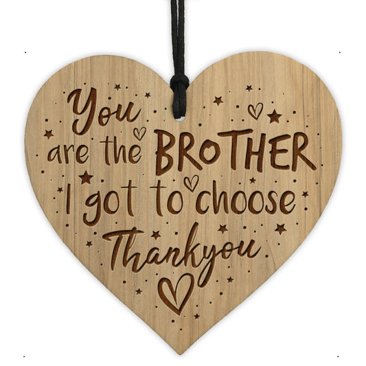 Brother Gift Best Friend Gift Engraved Heart Gift For Him Friend