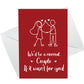 Hilarious Valentines Anniversary Card For Husband Wife Boyfriend