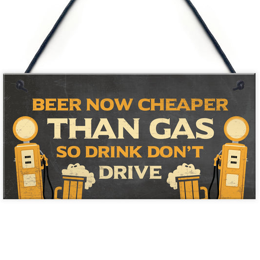 Funny Hanging Home Bar Sign For Man Cave Bar Pub Plaque Alcohol