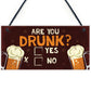 Bar Sign Funny Novelty Home Bar Man Cave Sign Funny Alcohol Gift