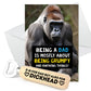 Birthday Gift For Dad Funny Birthday Card Fathers Day Gifts