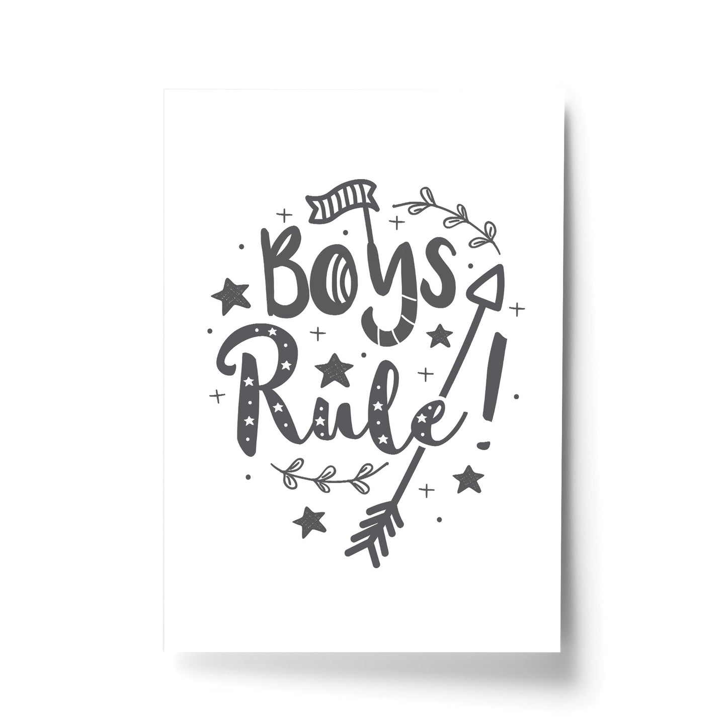 Cute Boys Bedroom Print Boy Bedroom Wall Art Decor Baby Gift