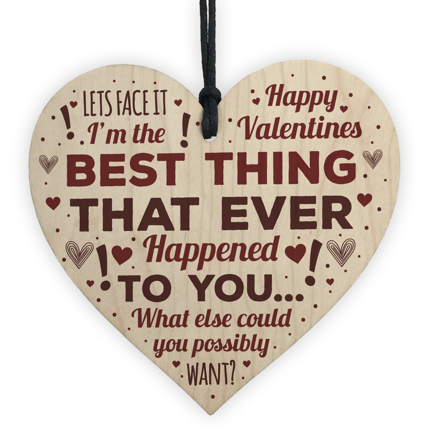 Funny Happy Valentines Novelty Gift For Boyfriend Girlfriend
