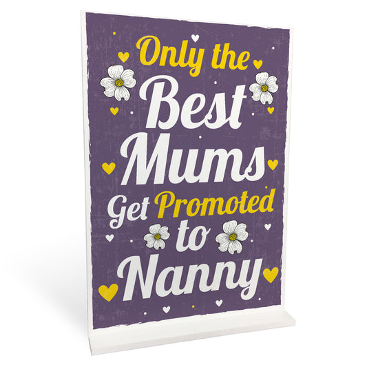 Baby Gifts for Mum Nanny Nan Grandma Plaque Sign For Birthday
