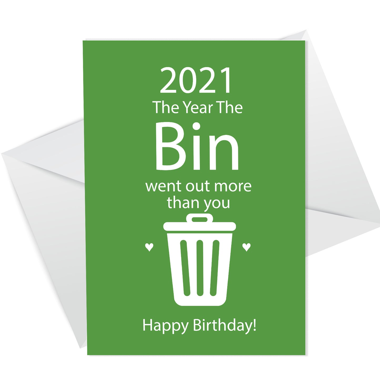 Funny Birthday Card For Men Women 2021 Lockdown Design Card