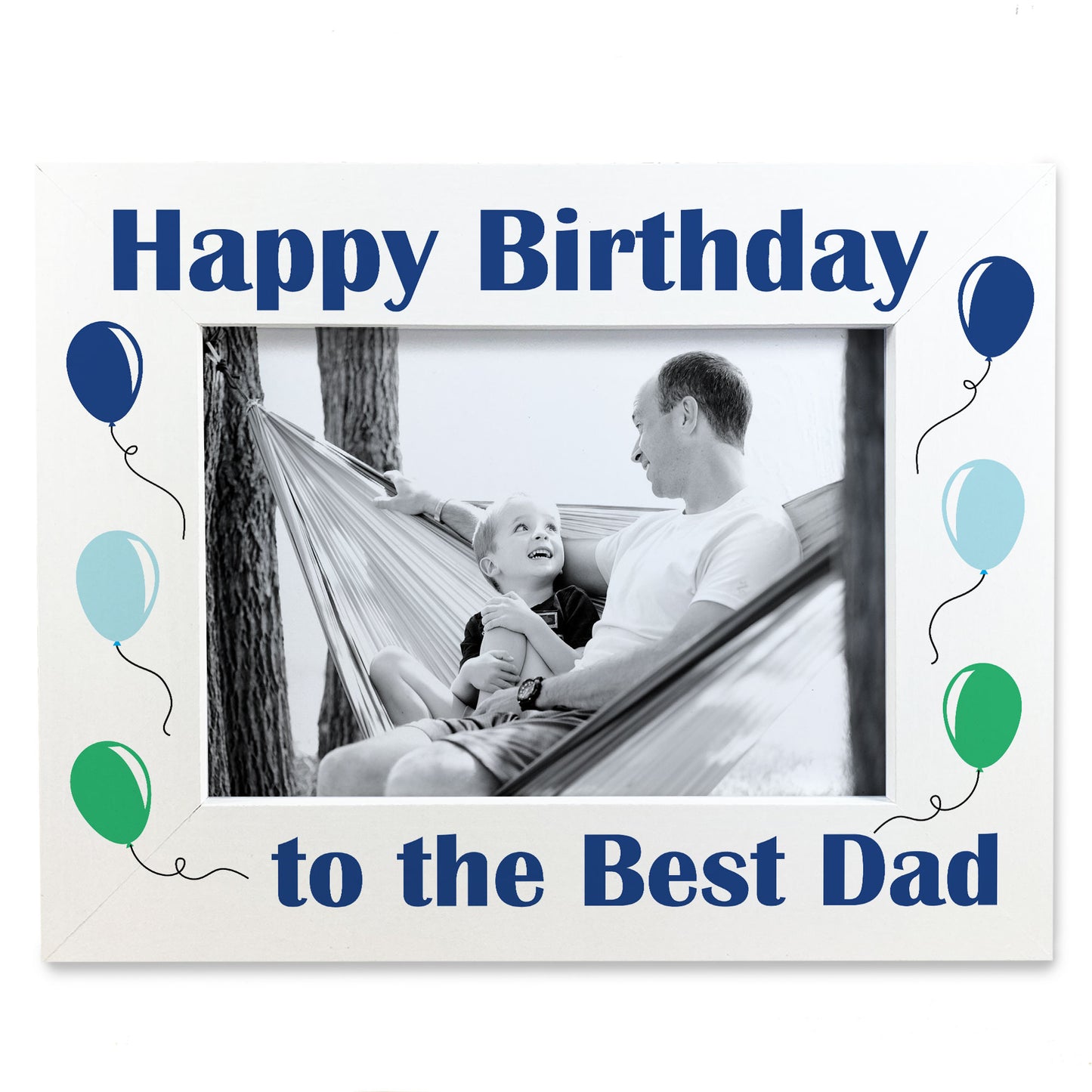Birthday Gift Best Dad Gift for Dad Daddy Wooden Photo Frame
