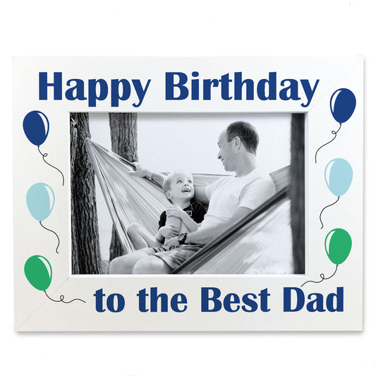Birthday Gift Best Dad Gift for Dad Daddy Wooden Photo Frame