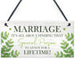 Marriage Gifts For Couple Plaque Marriage Sign Anniversary Gift