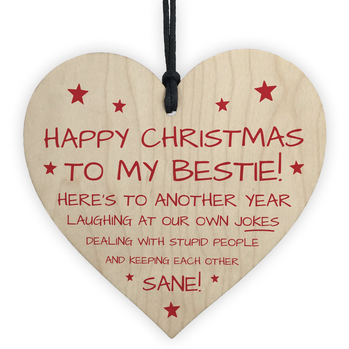 Happy Christmas To My Best Friend Novelty Friendship Gift