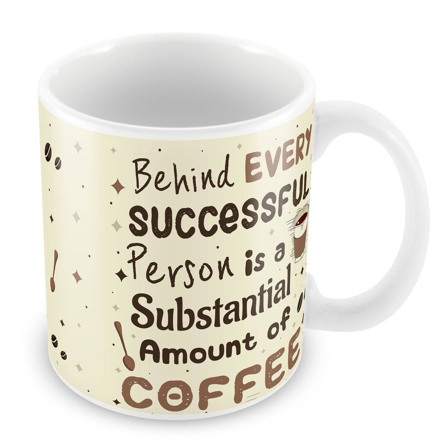 Coffee Mug Drink Latte Ceramic Cup Kitchen Espresso Funny Mug