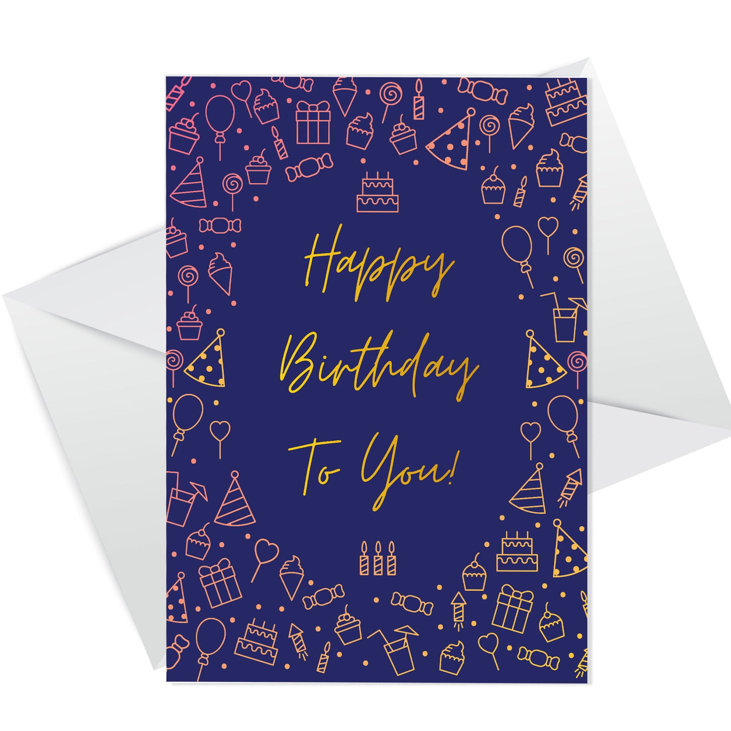 Happy Birthday Card For Him Husband Son Boyfriend Dad