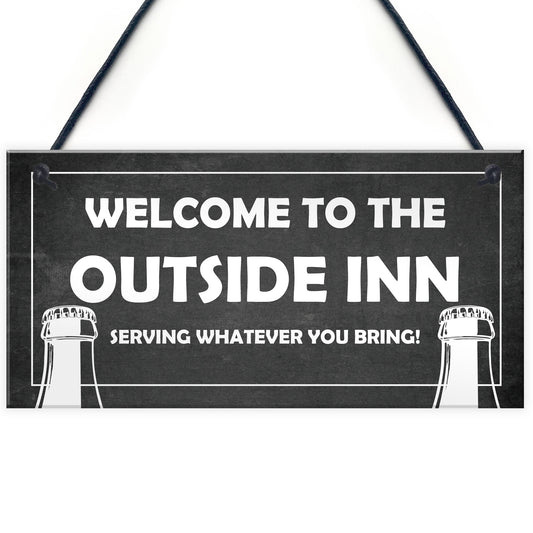Outside Inn Bar Signs For Outdoor Hanging Wall Door Plaque