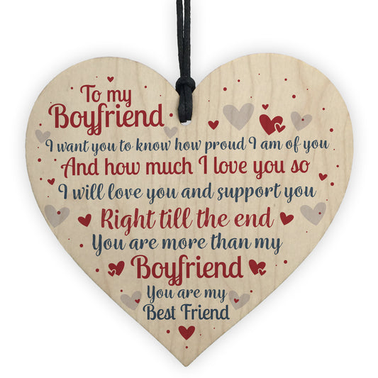 Best Friend Gift Boyfriend Anniversary Birthday Christmas Card