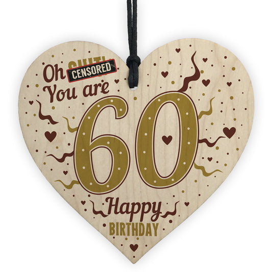 60th Birthday Gifts For Women 60th Birthday Gifts For Men Heart