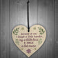 Best Friend Gift Wooden Heart Friendship Birthday Keepsake