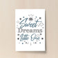 New Baby Gift Nursery Print For Baby Boy Girls Bedroom Decor