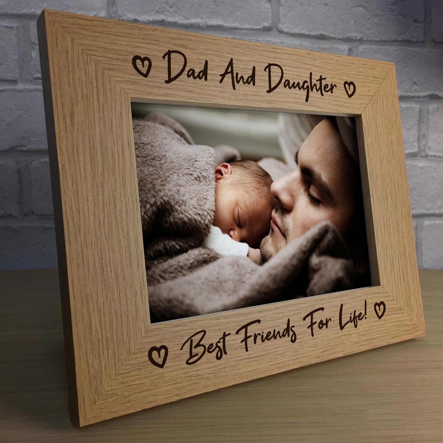Dad And Daughter Gift Best Friend Gift Photo Frame Fathers Day