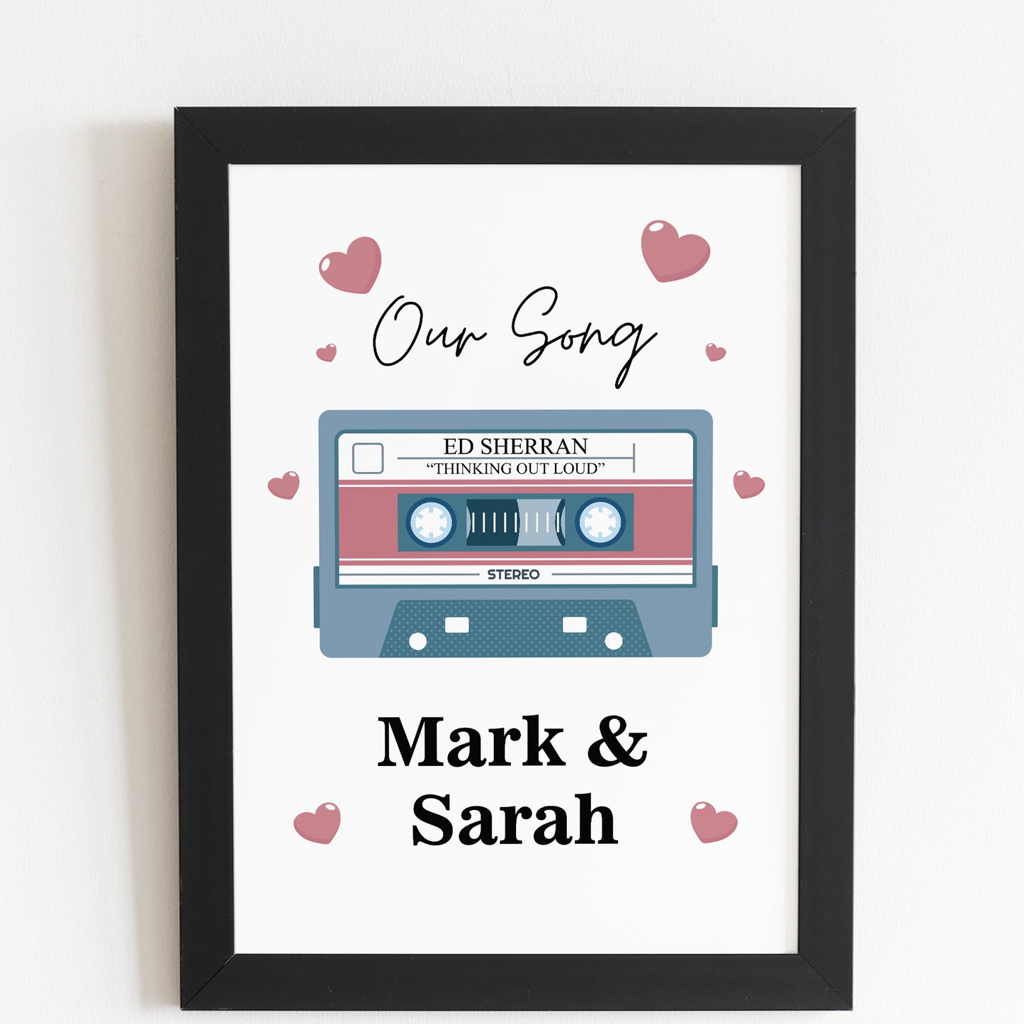 Gift For Wedding Anniversary PERSONALISED Our Song First Dance