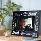 Fathers Day Birthday Gift For Dad Daddy Wooden Photo Frame