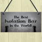 Lockdown Bar Isolation Bar Funny Home Bar Man Cave Garage Sign