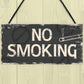 No Smoking Area Hanging Sign Hotel Garden Pub Bar Door Wall Sign