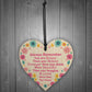 Inspirational Wood Heart Gift For Friend Novelty Best Friend